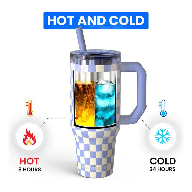 Frost Buddy 40Oz Thicc Buddy Tumbler W/ Flip Lid